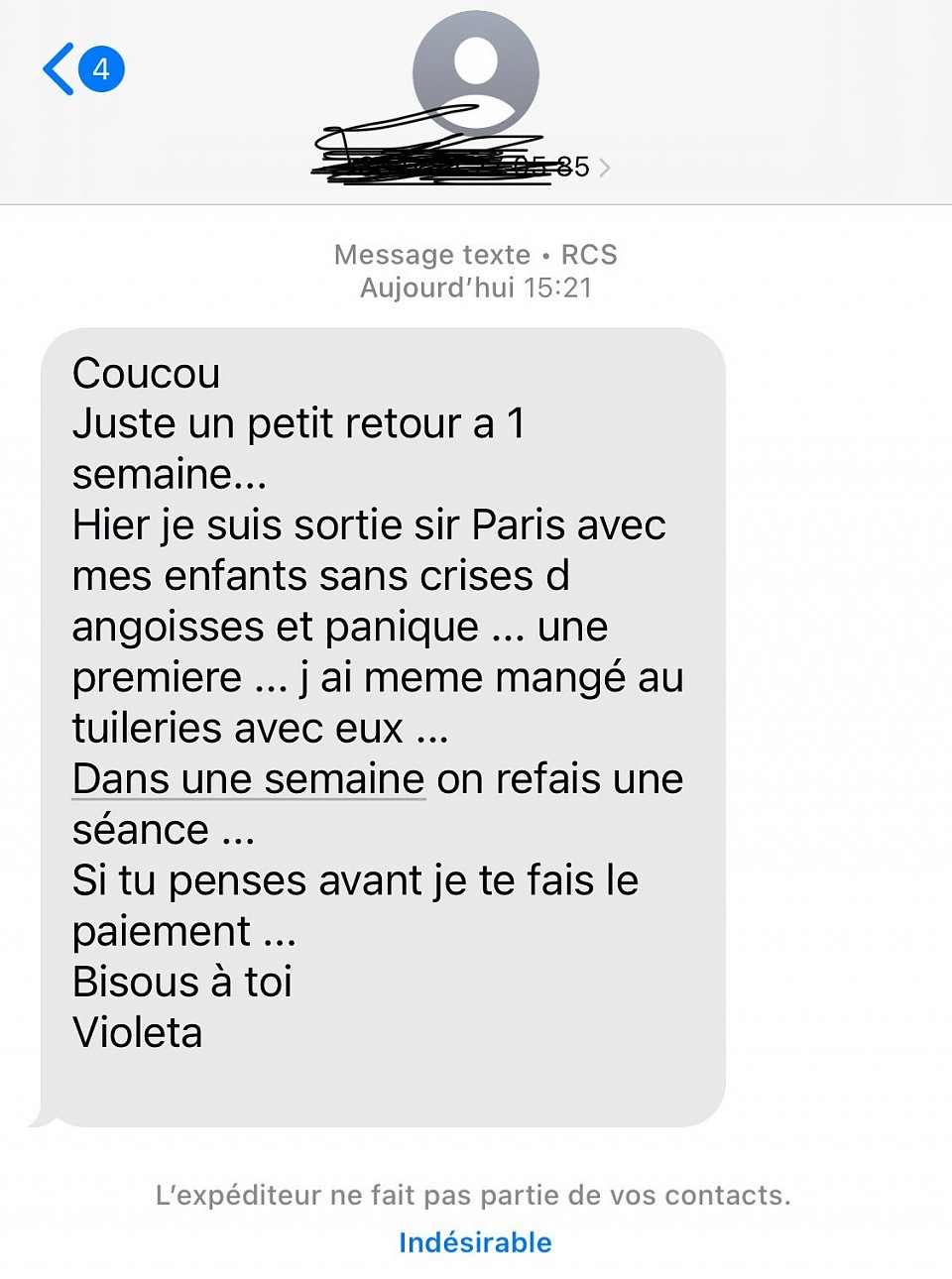 Retour Client