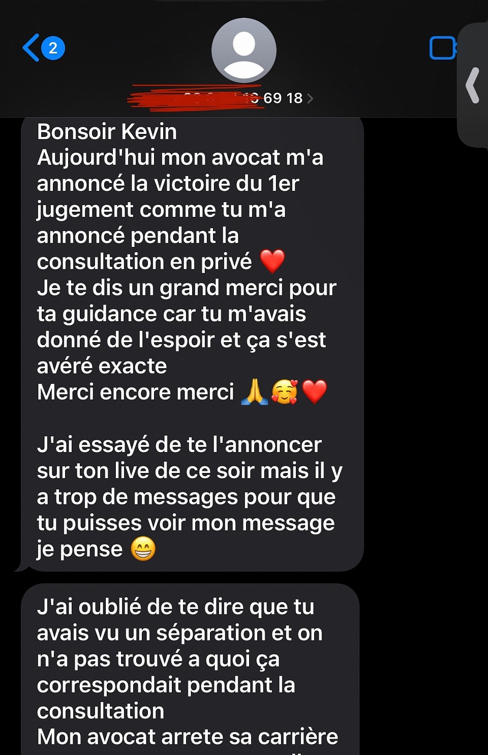 Retour Client